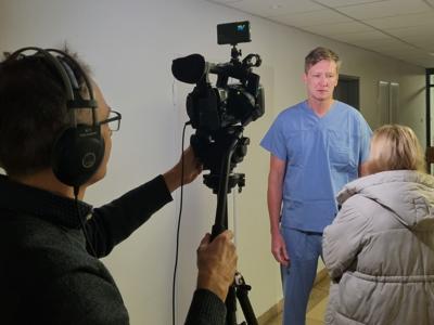 briefing prasowy Trombektomia mechaniczna w naszym Szpitalu - dr n. med. Adrian Dąbrowski – Neuroradiolog