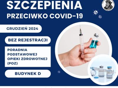 grafika szczepienia COVID-19 grudzień 2024