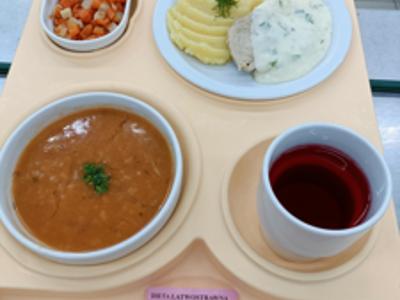 Posiłek na dzień 19..12.2024 roku (czwartek)- obiad dieta łatwostrawna