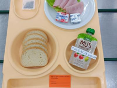Posiłek na dzień 30.12.2024 roku- kolacja dieta łatwostrawna bogatobiałkowa