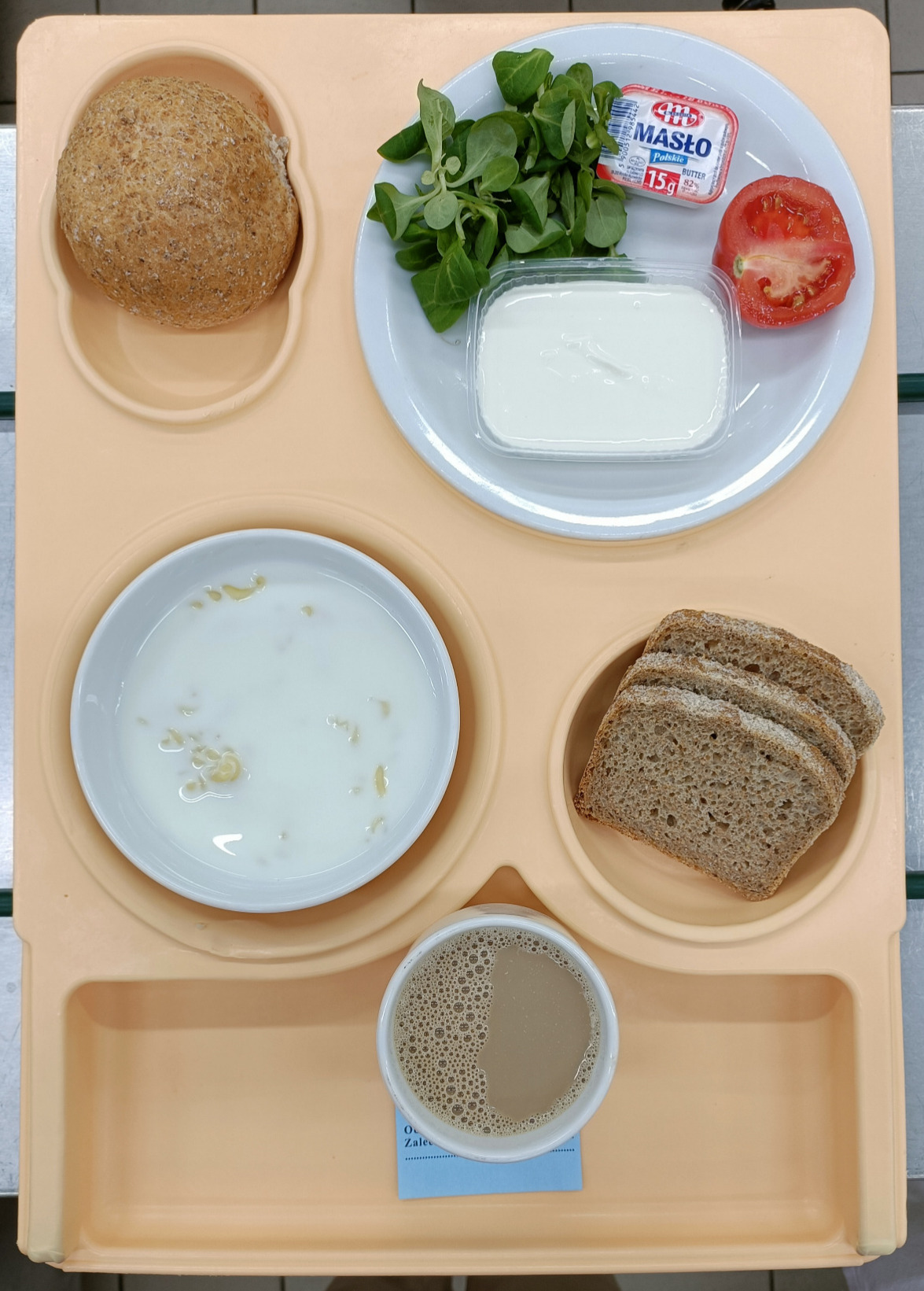 Posiłek na dzień 10.01.2025 roku- Śniadanie dieta podstawowa