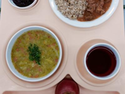 Posiłej na dzień 13.01.2025 roku- obiad dieta podstawowa