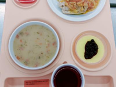 Posiłek na dzień 07.02.2025 roku (piątek)- obiad dieta łatwostrawna bogarobiałkowa