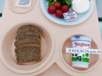 Posiłek na dzień 18.02.2025 roku - kolacja dieta cukrzycowa - dieta z ograniczeniem łatwo przyswajalnych węglowodanów