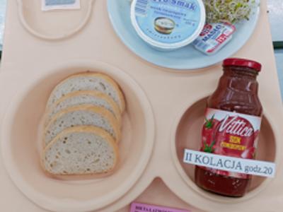 Posiłek na dzień 26.02.2025 roku - kolacja dieta łatwostrawna