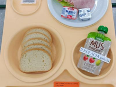 Posiłek na dzień 24.02.2025 roku - kolacja dieta łatwostrawna bogatobiałkowa