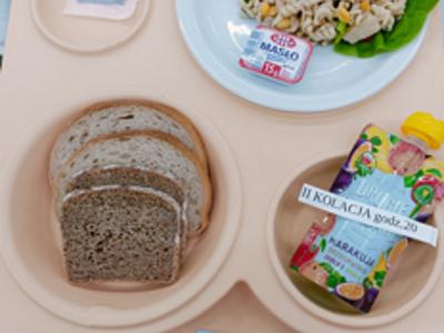 Posiłek na dzień 27.02.2025 roku - kolacja dieta podstawowa