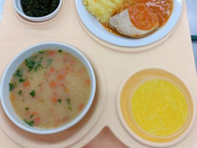 Posiłek na dzień 06.03.2025 roku - obiad dieta cukrzycowa- dieta z ograniczeniem łatwo przyswajalnych węglowodanów