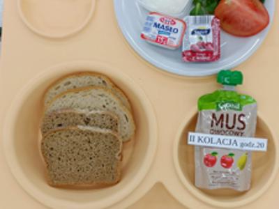 Posiłek na dzień 05.03.2025 roku - kolacja dieta podstawowa