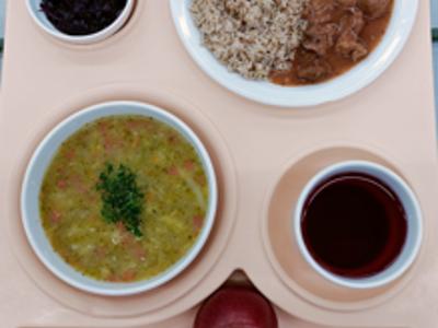 Posiłek na dzień 10.03.2025 roku - obiad dieta podstawowa