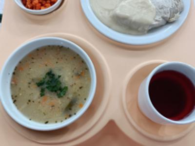 Posiłek na dzień 26.03.2025 roku - obiad dieta łatwostrawna