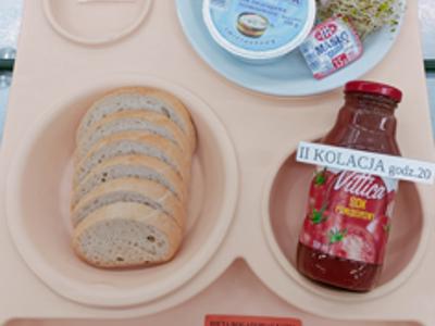 Posiłek na dzień 26.03.2025 roku - kolacja dieta łatwostrawna bogatobiałkowa
