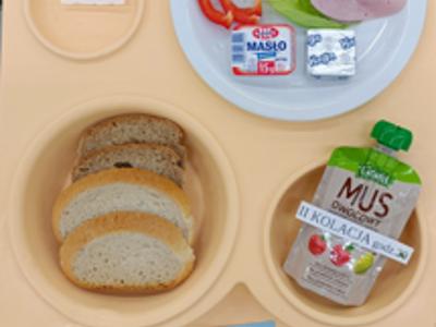 Posiłek na dzień 24.03.2025 roku - kolacja dieta podstawowa