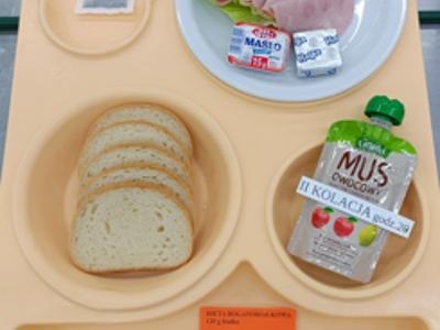 Posiłek na dzień 24.03.2025 roku - kolacja dieta łatwostrawna bogatobiałkowa