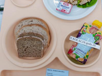 Posiłek na dzień 27.03.2025 roku - kolacja dieta podstawowa