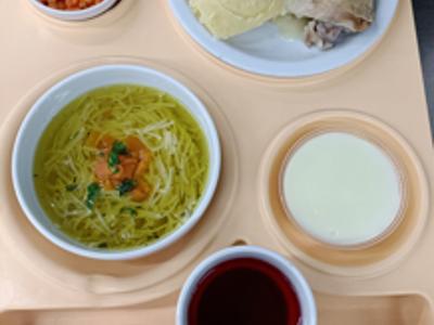 Posiłek na dzień 02.04.2025 roku - obiad dieta łatwostrawna bogatobiałkowa