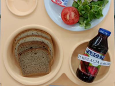Posiłek na dzień 31.03.205 roku - kolacja dieta podstawowa