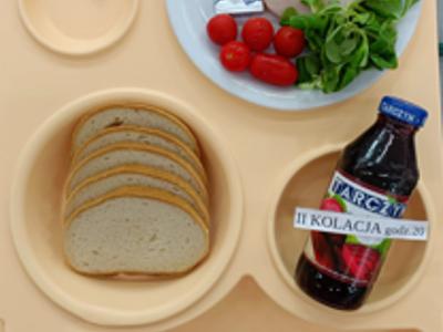 Posiłek na dzień 31.03.2025 roku - kolacja dieta łatwostrawna bogatobiałkowa
