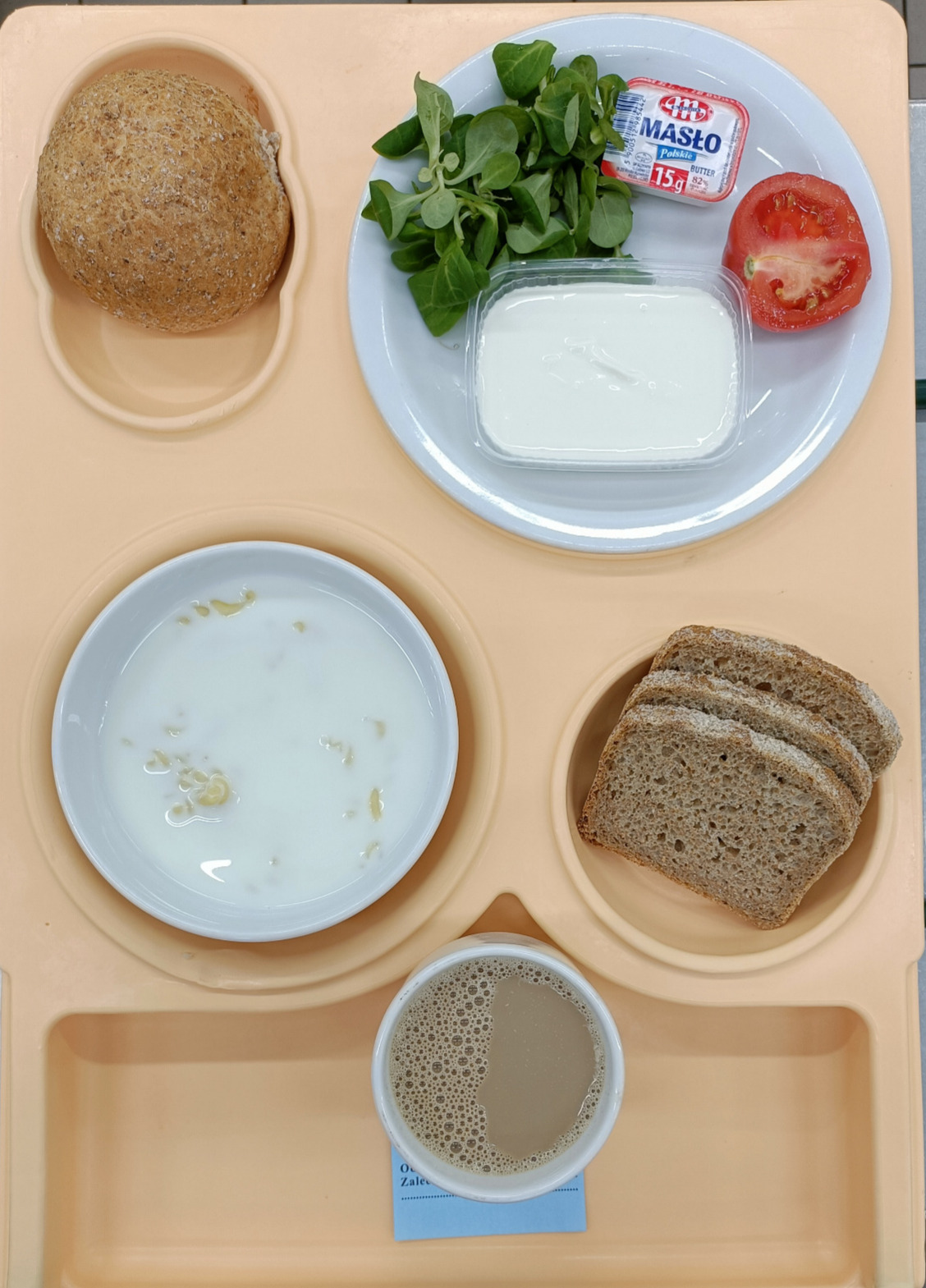 Posiłek na dzień 04.04.2025 roku - śniadanie dieta podstawowa
