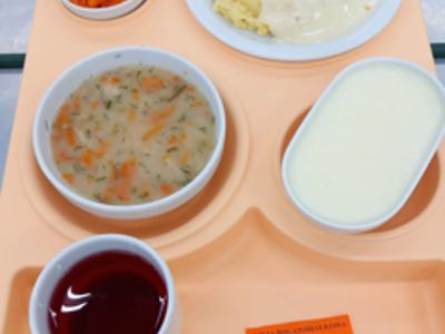 Posiłek na dzień 09.04.2025 roku - obiad dieta łatwostrawna bogatobiałkowa