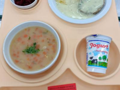 Posiłek na dzień 08.04.2025 roku - obiad dieta cukrzycowa - dieta z ograniczeniem łatwo przyswajalnych węglowodanów