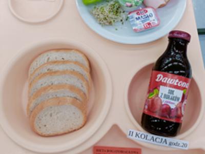 Posiłek na dzień 17.04.2025 roku - kolacja dieta łatwostrawna bogatobiałkowa