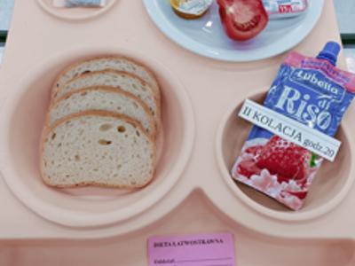 Posiłek na dzień 18.04.2025 roku - kolacja dieta łatwostrawna