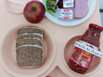 Posiłek na dzień 16.04.2025 roku - kolacja dieta cukrzycowa - dieta z ograniczeniem łatwo przyswajalnych węglowodanów
