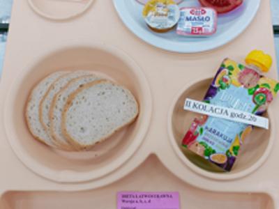 Posiłek na dzień 24.04.2025 roku - kolacja dieta łatwostrawna