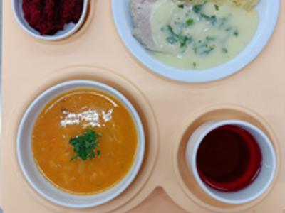 Posiłek na dzień 29.04.2025 roku - obiad dieta łatwostrawna