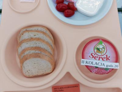 Posiek na dzień 09.05.2025 roku - kolacja dieta łatwostrawna bogatobiałkowa.