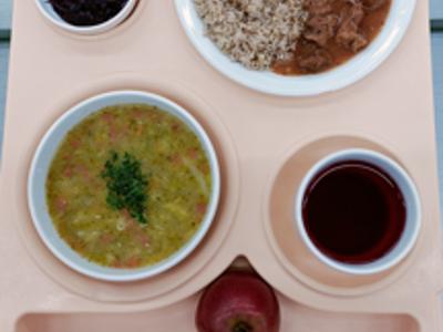 Posiłek na dzień 05.05.2025 roku - obiad dieta podstawowa.