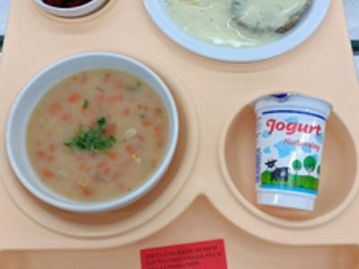 Posiłek na dzień 06.05.2025 roku - obiad dieta cukrzycowa - dieta z ograniczeniem łatwo przyswajalnych węglowodanów.