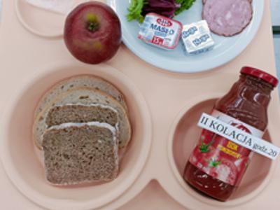Posiłek na dzień 14.05.2025 roku - kolacja dieta podstawowa.