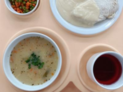 Posiłek na dzień 21.05.2025 roku - obiad dieta podstawowa.