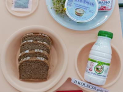 Posilek na dzień 29.05.2025 roku - kolacja dieta cukrzycowa - dieta z ograniczeniem łatwo przyswajalnych węglowodanów.