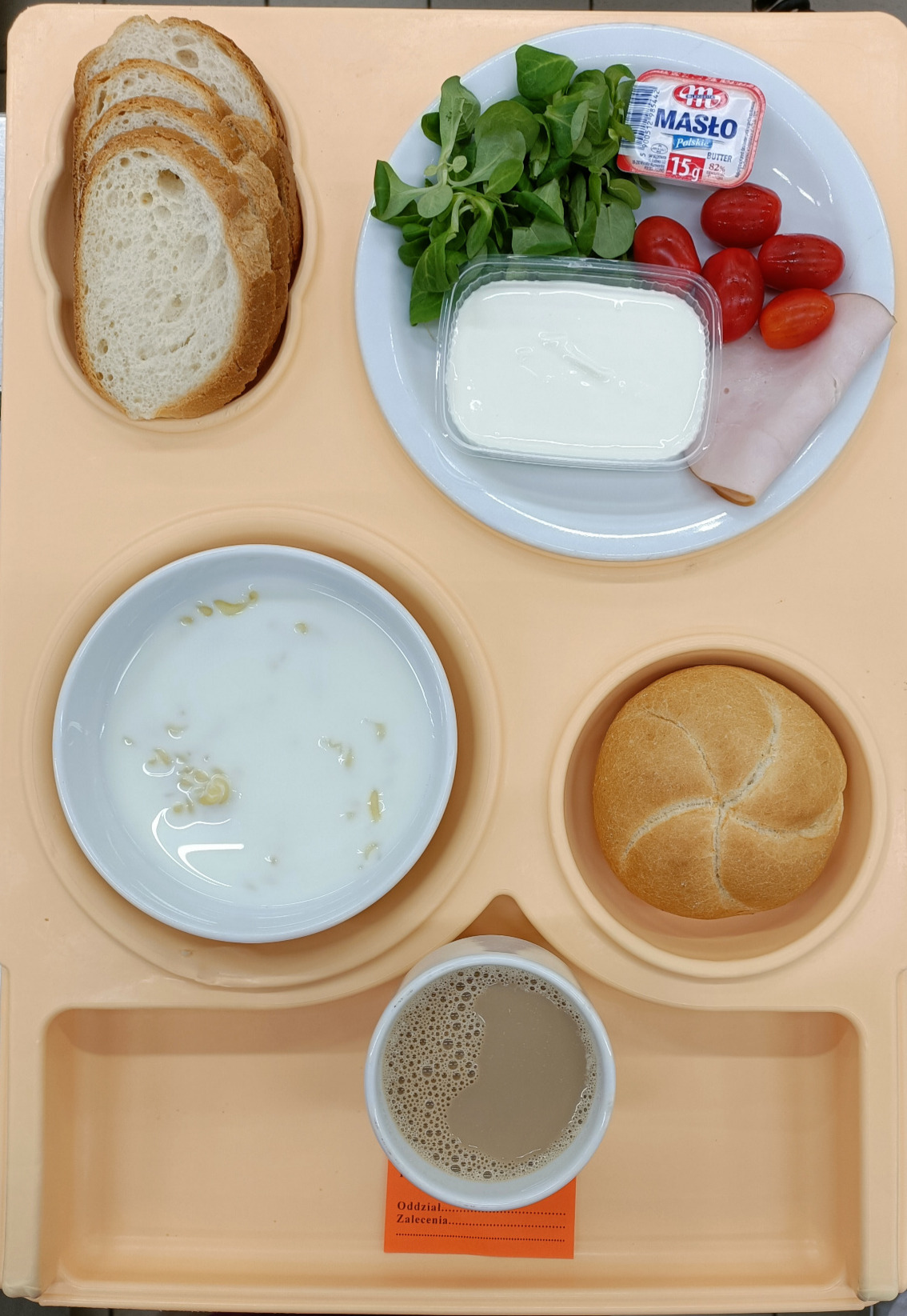 Posiłek na dzień 30.05.2025 roku - śniadanie dieta łatwostrawna bogatobiałkowa.
