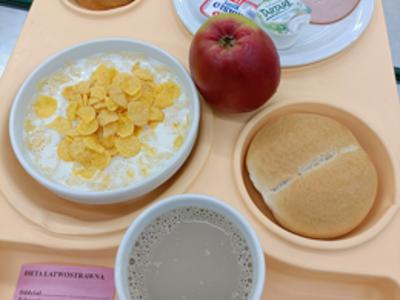 Posiłek na dzień 05.06.2025 roku - śniadanie dieta łatwostrawna.