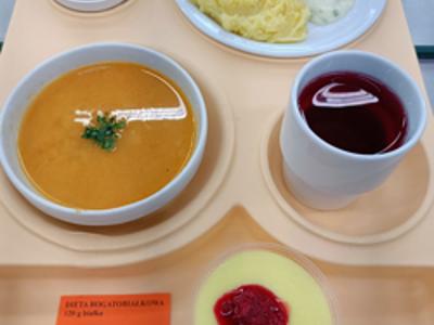 Posilek na dzień 09.06.2025 roku - obiad dieta łatwostrawna bogatobiałkowa.
