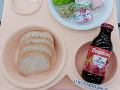 Posiłek na dzień 12.06.2025 roku - kolacja dieta łatwostrawna.