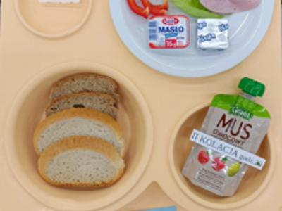 Posiłek na dzień 16.06.2025 roku - kolacja dieta podstawowa.
