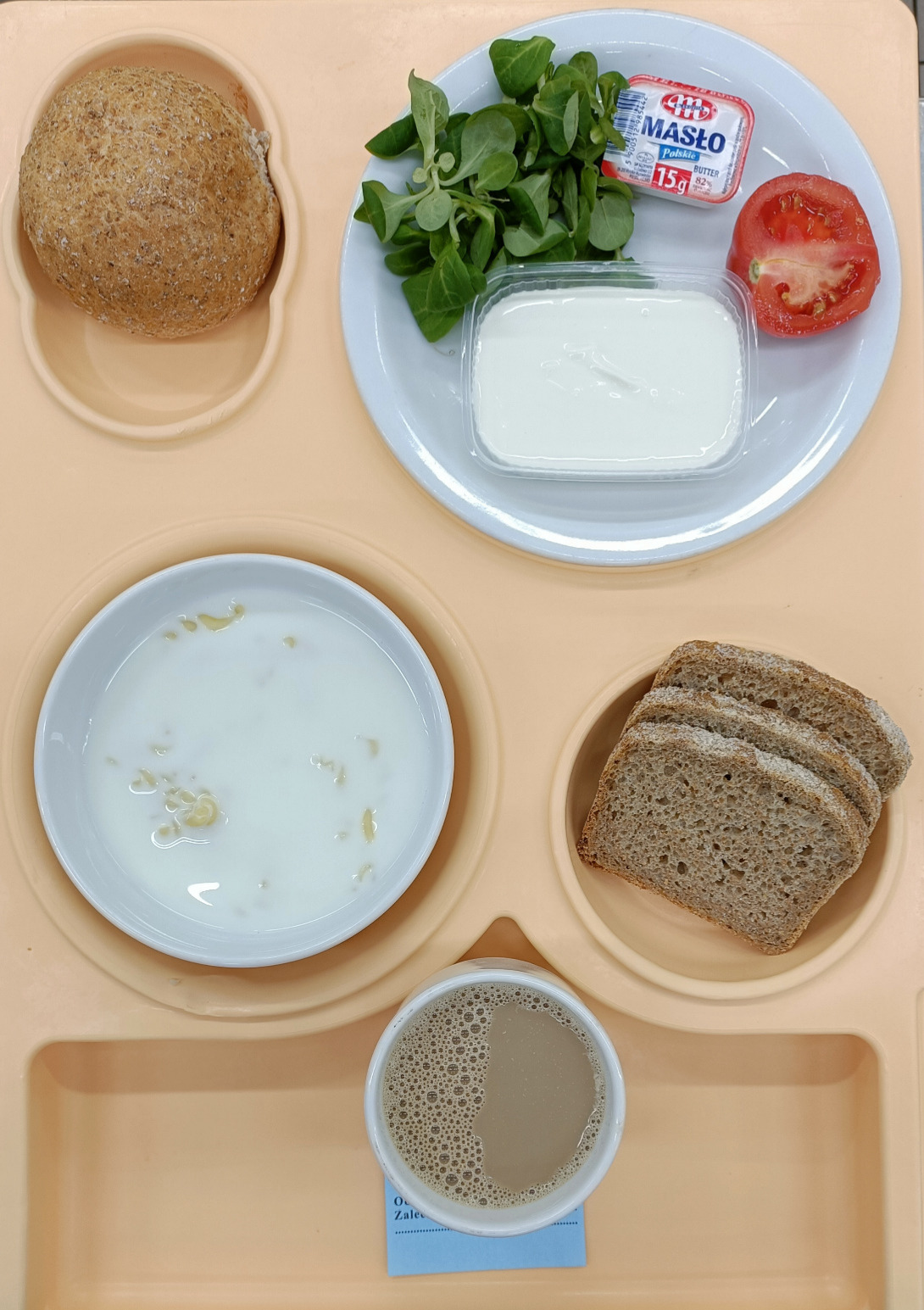 Posiłek na dzień 27.06.2025 roku - śniadanie dieta podstawowa.
