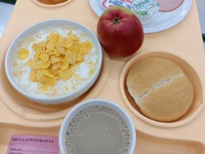 Posiłek na dzień 03.07.2025 roku - śniadanie dieta łatwostrawna.