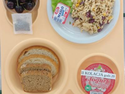 Posiłek na dzień 03.07.2025 roku - kolacja dieta podstawowa.