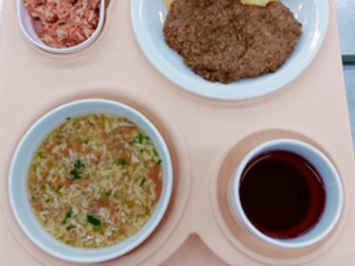 Posiłek na dzień 15.07.2025 roku - obiad dieta podstawowa.