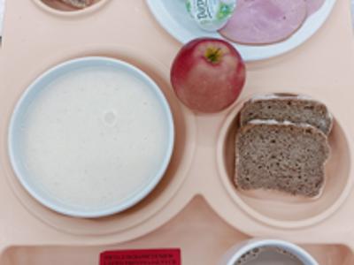 Posiłek na dzień 17.07.2025 roku - śniadanie dieta cukrzycowa - dieta z ograniczeniem łatwo przyswajalnych węglowodanów.