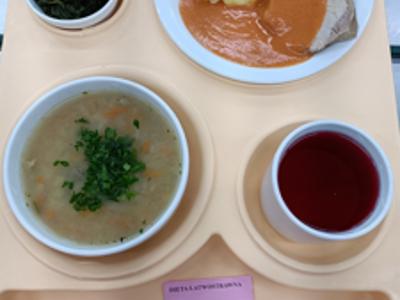 Posiłek na dzień 24.07.2025 roku - obiad dieta łatwostrawna 