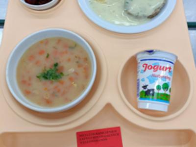 Posiłek na dzień 29.07.2025 roku - obiad dieta z ograniczeniem łatwo przyswajalnych weglowodanów 