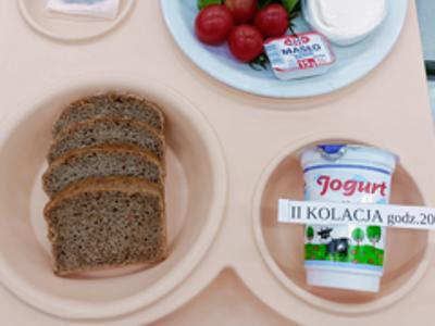 Posiłek na dzień 05.08.2025 roku - kolacja dieta cukrzycowa - dieta z ograniczeniem łatwo przyswajalnych węglowodanów.