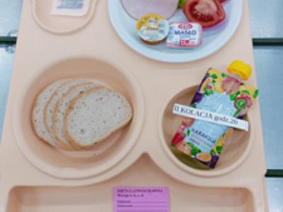 Posiłek na dzień 14.08.2025 roku - kolacja dieta lekkostrawna